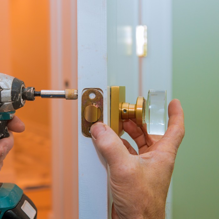 Professional locksmith services in Charleston offering smart locks, deadbolts, and access control systems